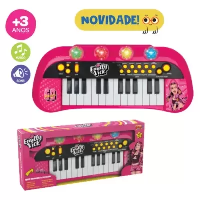 Teclado&#x20;Musical&#x20;Emilly&#x20;Vick&#x20;Dos&#x20;Rosa