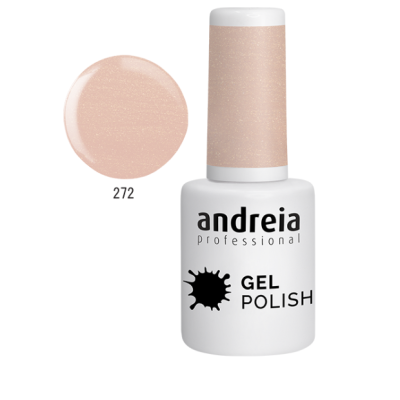 Frasco de verniz gel para unhas Andreia Professional, cor rosa claro brilhante 272