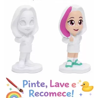 Kit&#x20;2&#x20;Bonecas&#x20;Emilly&#x20;Vick&#x20;E&#x20;Katlen&#x20;Dos&#x20;Rosa&#x20;Youtuber&#x20;Lav&#x00E1;veis