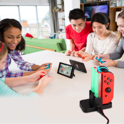 Carregador&#x20;4&#x20;em&#x20;1&#x20;para&#x20;Nintendo