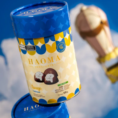 Haoma&#x20;Nuage&#x20;Tradicional&#x20;Marshmallow&#x20;Lata&#x20;120g&#x20;&#x7C;&#x20;Linha&#x20;Stevia&#x2705;PRONTA&#x20;ENTREGA