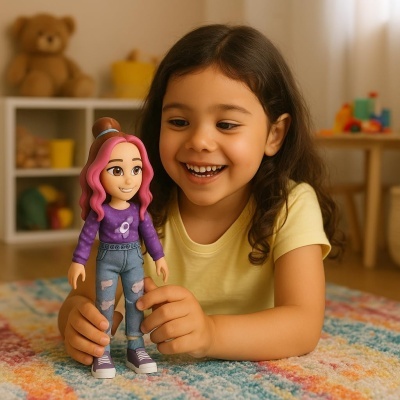 Kit&#x20;Bonecas&#x20;Emilly&#x20;Vick&#x20;e&#x20;Katlen&#x20;&#x2013;&#x20;Dos&#x20;Rosa&#x20;Youtubers