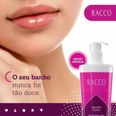 Sabonete&#x20;L&#x00ED;quido&#x20;390ml&#x20;M&#x00E3;os&#x20;E&#x20;Corpo&#x20;Racco