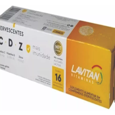 Suplemento&#x20;Alimentar&#x20;Lavitan&#x20;CDZ&#x20;Comp.&#x20;Efervecentes&#x20;Laranja