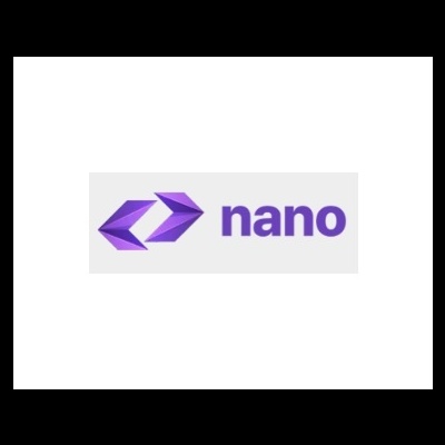 logotipo roxo com o texto 'nano'