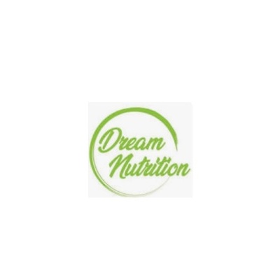 Logótipo Dream Nutrition em verde num círculo