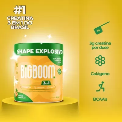 Creatina&#x20;3&#x20;em&#x20;1&#x20;BigBoom&#x20;Escolha&#x20;Sabor