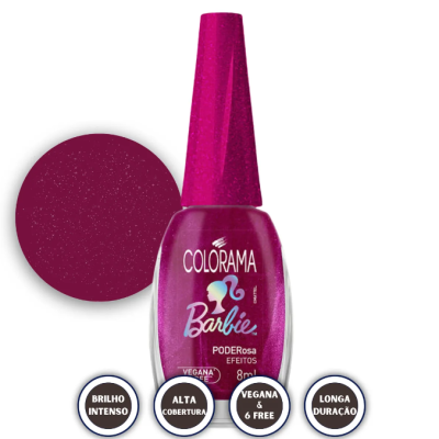 Kit&#x20;Esmalte&#x20;Colorama&#x20;Barbie&#x20;Cole&#x00E7;&#x00E3;o&#x20;Completa&#x20;6&#x20;Cores