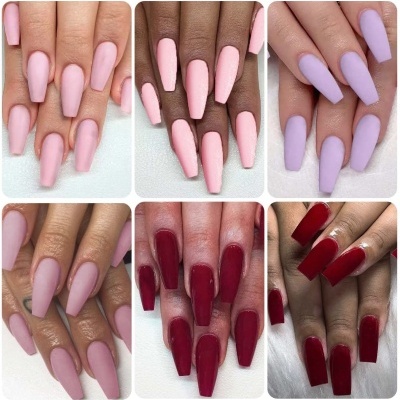 6&#x20;Vernizes&#x20;em&#x20;Gel&#x20;S&#x00E9;rie&#x20;Vermelho&#x20;Nu&#x20;e&#x20;Rosa