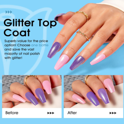 Kit&#x20;24&#x20;Vernizes&#x20;em&#x20;Gel&#x20;Azul&#x20;Verde&#x20;Violeta&#x20;Rosa&#x20;T&#x00E9;rmico&#x20;Base&#x20;Top&#x20;Coat,&#x20;Matte&#x20;e&#x20;Glitter&#x20;&#x2705;PRONTA&#x20;ENTREGA