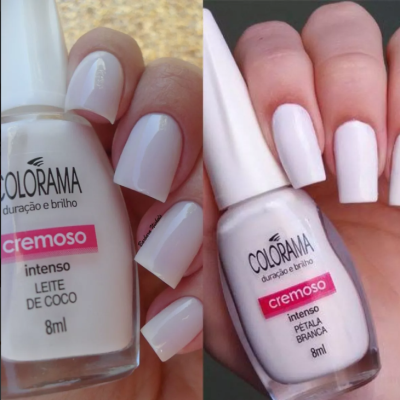Kit&#x20;Esmalte&#x20;Colorama&#x20;5&#x20;Cores&#x20;Francesinha&#x20;Branco