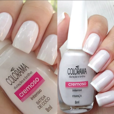 Kit&#x20;Esmalte&#x20;Colorama&#x20;5&#x20;Cores&#x20;Francesinha&#x20;Branco