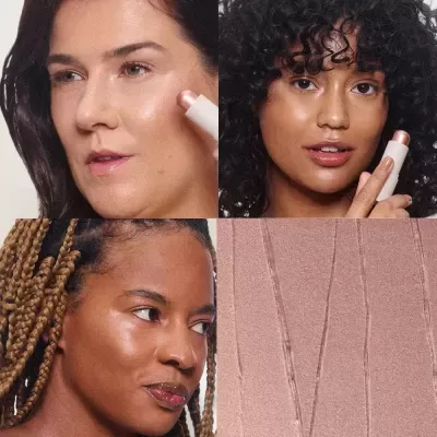 Mascavo&#x20;Glow&#x20;Stick&#x20;Iluminador&#x20;em&#x20;Bast&#x00E3;o&#x20;Champagne