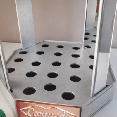 Expositor&#x20;Gloss&#x20;Carmed&#x20;Completo&#x20;42&#x20;Unidades&#x20;Mdf&#x20;Espelhado&#x20;Luxo