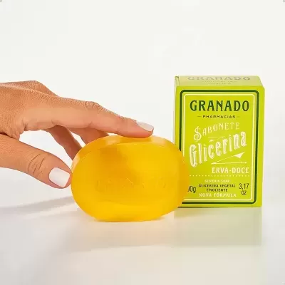 Sabonete&#x20;Barra&#x20;Glicerina&#x20;Granado&#x20;Erva&#x20;Doce&#x20;90g&#x20;&#x2705;PRONTA&#x20;ENTREGA