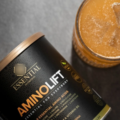 Essential&#x20;Nutriton&#x20;Aminolift&#x20;&#x20;375g&#x20;Sabor&#x20;Tangerina