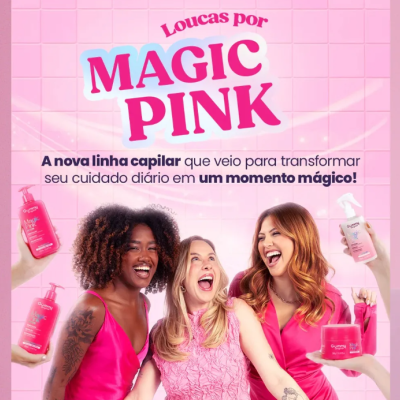 Leavin&#x20;Capilar&#x20;250ml&#x20;Gummy&#x20;Hair&#x20;Magic&#x20;Pink