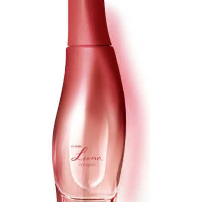 Frasco de perfume Rosa Natura Luna Coragem