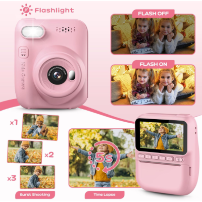 C&#x00E2;mara&#x20;com&#x20;Fotos&#x20;Infantis&#x20;Instant&#x00E2;neas&#x20;com&#x20;Rolo&#x2705;PRONTA&#x20;ENTREGA