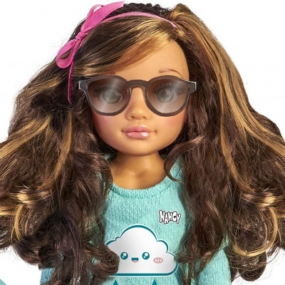 Boneca&#x20;de&#x20;43&#x20;cm&#x20;com&#x20;Cabelo&#x20;Castanho&#x20;Ondulado