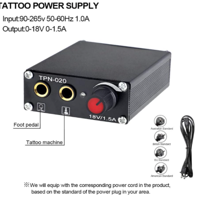 Kit&#x20;M&#x00E1;quinas&#x20;de&#x20;Tatuagem&#x20;Profissional&#x20;para&#x20;Iniciantes