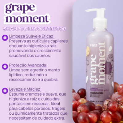 VIR&#x00C1;&#x20;-&#x20;Kit&#x20;Grape&#x20;Moment&#x20;Recronstru&#x00E7;&#x00E3;o