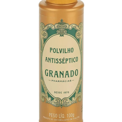 Kit&#x20;2&#x20;Polvilho&#x20;Antiss&#x00E9;ptico&#x20;Tradicional&#x20;100g&#x20;Granado