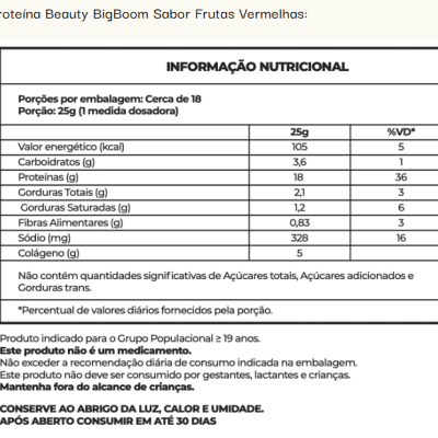 BIGBOOM&#x20;Beauty&#x20;Protein&#x20;&#x2B;&#x20;Col&#x00E1;geno&#x20;de&#x20;Alta&#x20;Performance&#x20;Chocolate