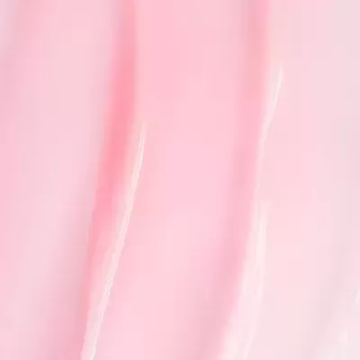 Textura cremosa translúcida rosa com brilho