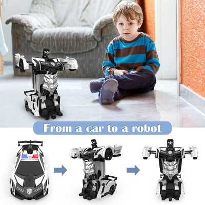 Robot&#x20;Transformar&#x20;RC&#x20;Car&#x20;Police