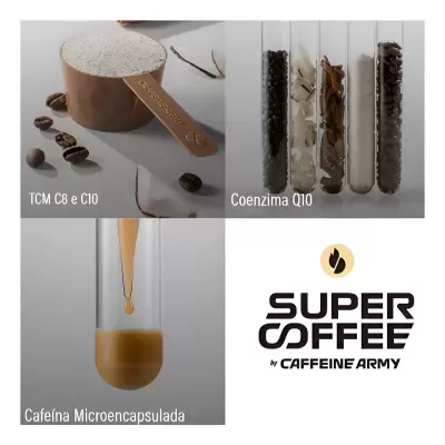 Supercoffee&#x20;Vanilla&#x20;Latte&#x20;220g&#x20;-&#x20;Caffeine&#x20;Army&#x20;&#x2705;PRONTA&#x20;ENTREGA