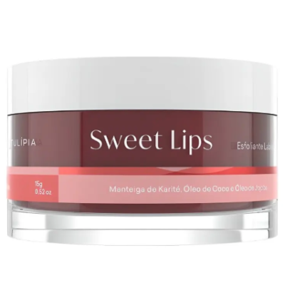 Tulipia&#x20;Sweet&#x20;Lips&#x20;Gloss&#x20;Labial&#x20;&#x2B;&#x20;Esfoliante&#x20;Cereja
