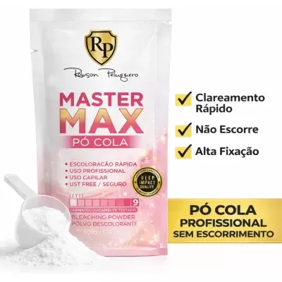P&#x00F3;&#x20;Descolorante&#x20;P&#x00F3;&#x20;Cola&#x20;Master&#x20;Max&#x20;500gr&#x20;Robson&#x20;Peluquero&#x20;Rp