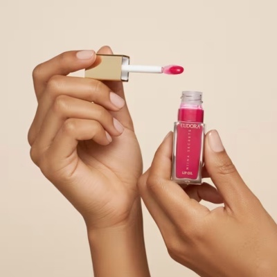 Lip&#x20;Oil&#x20;Shine&#x20;Flowers&#x20;Rosa&#x20;Sublime&#x20;Niina&#x20;Secrets&#x20;7ml