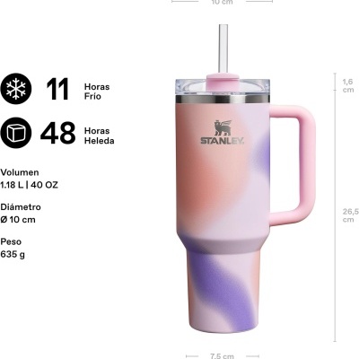 STANLEY&#x20;Quencher&#x20;Caneca&#x20;T&#x00E9;rmica&#x20;1,2L&#x20;&#x28;Rose&#x20;Petal&#x20;Motion&#x29;&#x2705;PRONTA&#x20;ENTREGA