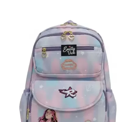 Mochila&#x20;Escolar&#x20;Emilly&#x20;Vick&#x20;Youtube&#x20;Volta&#x20;As&#x20;Aulas