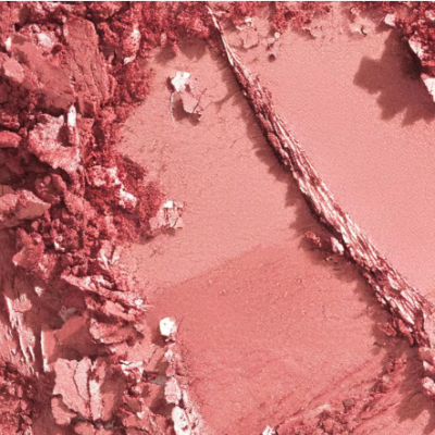 Sombras de olhos em tons rosa com textura esfarelada e compactada