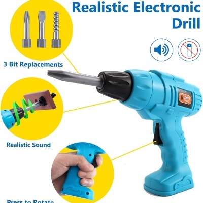 Caixa&#x20;de&#x20;Ferramentas&#x20;com&#x20;broca&#x20;Brinquedo&#x20;Bricolage