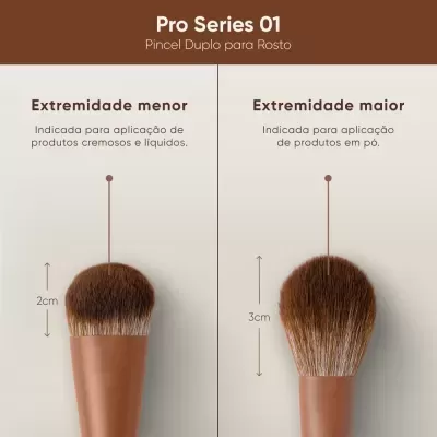 Mascavo&#x20;Pro&#x20;Series&#x20;01&#x20;Pincel&#x20;de&#x20;Maquiagem&#x20;Duplo&#x20;para&#x20;Rosto