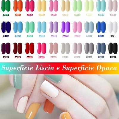 Kit&#x20;Vernizes&#x20;Gel&#x20;com&#x20;30&#x20;Cores&#x20;BaseTop&#x20;Coat&#x20;Brilhante&#x20;Mate