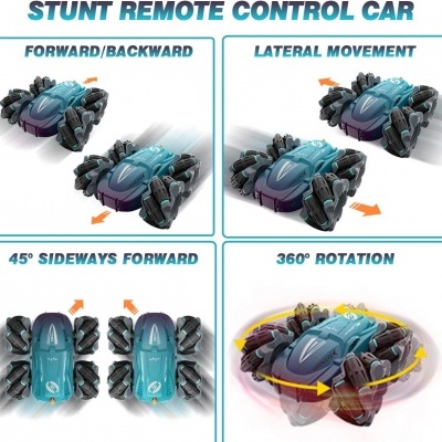 Carro&#x20;Azul&#x20;Controlo&#x20;Remoto&#x20;Rota&#x00E7;&#x00E3;o&#x20;de&#x20;360&#x00BA;