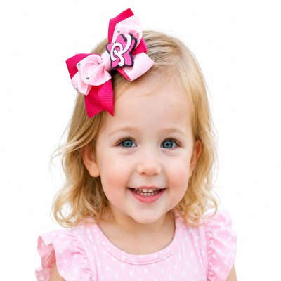 Presilhas&#x20;de&#x20;Cabelo&#x20;Emilly&#x20;Vick&#x20;Rosa&#x20;com&#x20;La&#x00E7;o