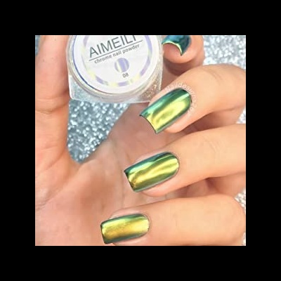 KIT&#x20;6&#x20;P&#x00F3;s&#x20;para&#x20;Unhas&#x20;Efeito&#x20;Espelho