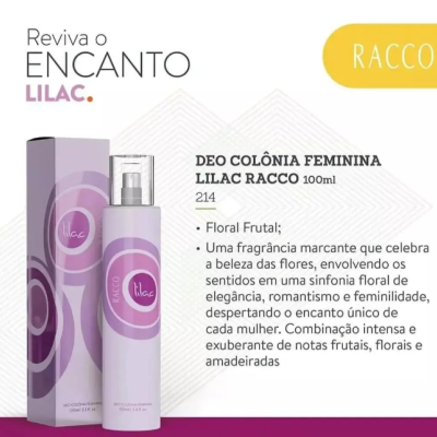 Perfume&#x20;Importado&#x20;Feminino&#x20;Lilac&#x20;100ml&#x20;Racco&#x20;-&#x20;Relan&#x00E7;amento