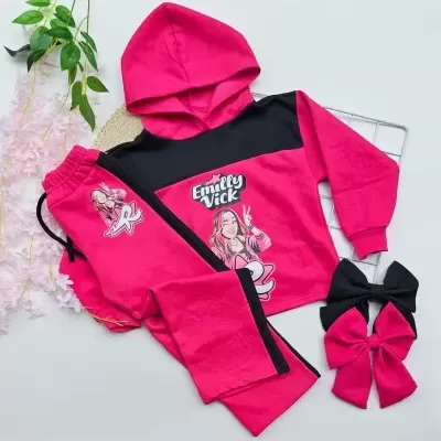 Conjunto&#x20;Moletom&#x20;Emilly&#x20;Vick&#x20;Feminino&#x20;Pink&#x20;com&#x20;Capuz&#x20;e&#x20;Cal&#x00E7;a&#x20;Boca&#x20;Larga&#x2705;PRONTA&#x20;ENTREGA