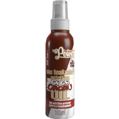 Frasco de óleo finalizador nutritivo coco cacau 100 ml