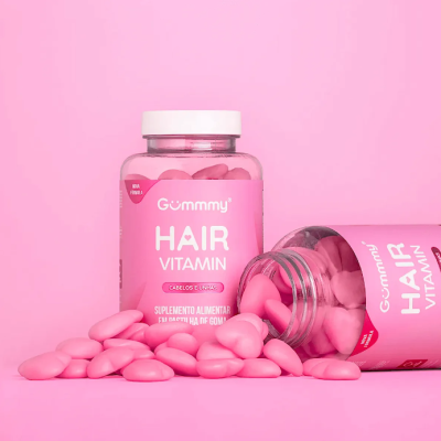 Gummy&#x20;Hair&#x20;Suplemento&#x20;Alimentar&#x20;Tutti&#x20;Frutti&#x20;180g&#x20;Vitaminas&#x20;Tutti&#x20;Frutti&#x20;60&#x20;Gomas