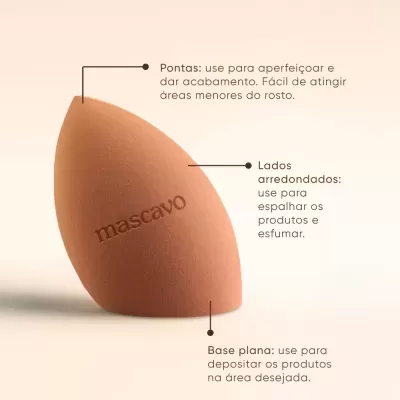 Mascavo&#x20;ProBlender&#x20;Original&#x20;Esponja&#x20;de&#x20;Maquiagem