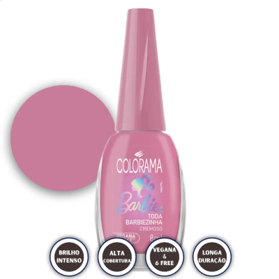 Kit&#x20;Esmalte&#x20;Colorama&#x20;Barbie&#x20;Cole&#x00E7;&#x00E3;o&#x20;Completa&#x20;6&#x20;Cores