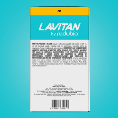 Lavitan&#x20;by&#x20;Redub&#x00ED;o&#x20;Shake&#x20;Morango&#x20;210g
